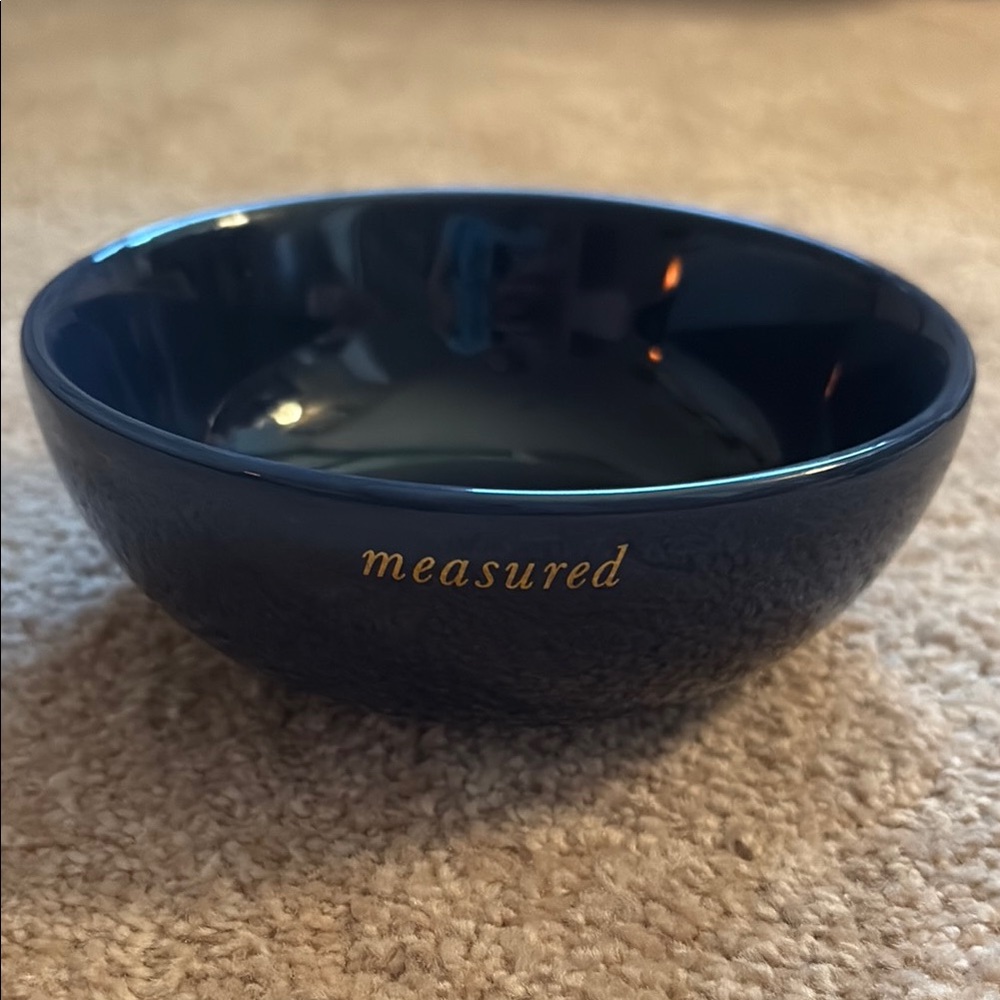Lenox Kate Spade Blue Make It Pop 'Measured' Ceramic Bowl